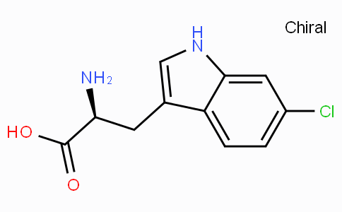 CAS No. 33468-35-8, (S)-2-Amino-3-(6-chloro-1H-indol-3-yl)propanoic acid
