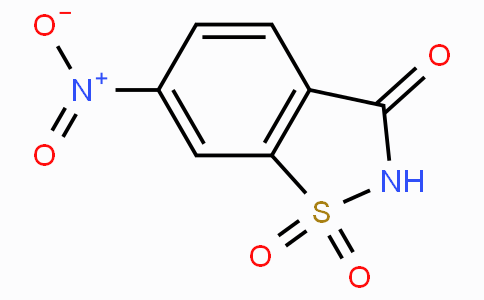 CAS No. 22952-24-5, 6-Nitrobenzo[d]isothiazol-3(2H)-one 1,1-dioxide