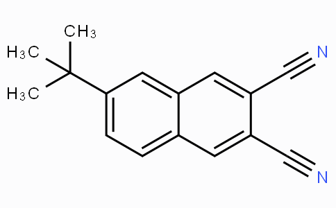 CAS No. 32703-82-5, 6-(tert-Butyl)naphthalene-2,3-dicarbonitrile