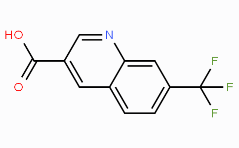 CAS No. 71082-51-4, 7-(Trifluoromethyl)quinoline-3-carboxylic acid