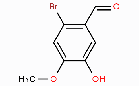 CAS No. 2973-59-3, 2-Bromo-5-hydroxy-4-methoxybenzaldehyde