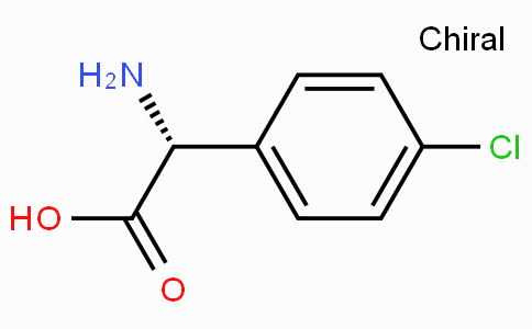 CAS No. 43189-37-3, (R)-2-amino-2-(4-chlorophenyl)acetic acid