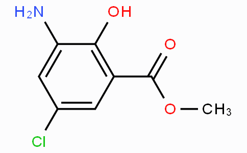 CAS No. 5043-81-2, Methyl 3-amino-5-chloro-2-hydroxybenzoate