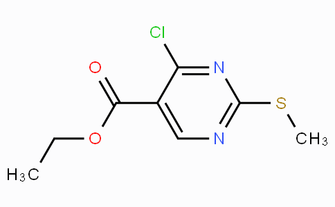 CAS No. 5909-24-0, Ethyl 4-chloro-2-(methylthio)pyrimidine-5-carboxylate