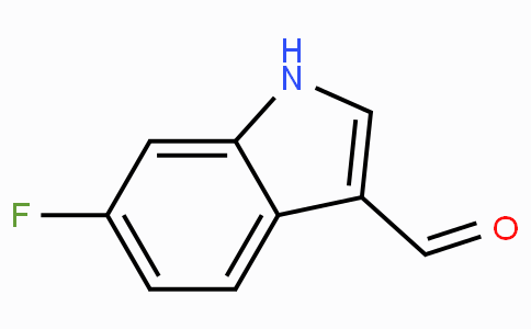 CAS No. 2795-41-7, 6-Fluoro-1H-indole-3-carbaldehyde