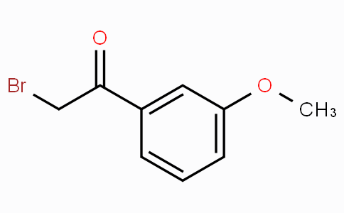 CAS No. 5000-65-7, 2-Bromo-1-(3-methoxyphenyl)ethanone