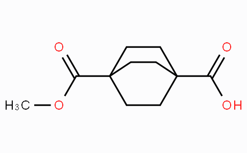 CAS No. 18720-35-9, 4-(Methoxycarbonyl)bicyclo[2.2.2]octane-1-carboxylic acid