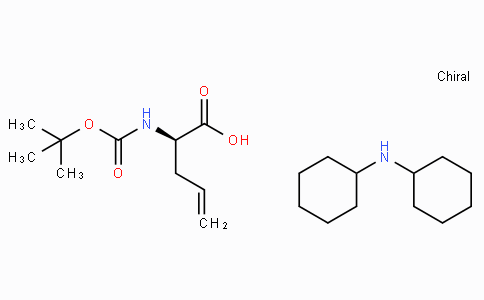 CAS No. 221352-64-3, Dicyclohexylamine (R)-2-((tert-butoxycarbonyl)amino)pent-4-enoate