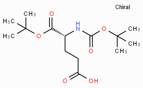 CAS No. 73872-71-6, (R)-5-(tert-Butoxy)-4-((tert-butoxycarbonyl)amino)-5-oxopentanoic acid