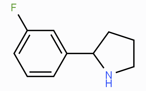 CAS No. 298690-72-9, 2-(3-Fluorophenyl)pyrrolidine