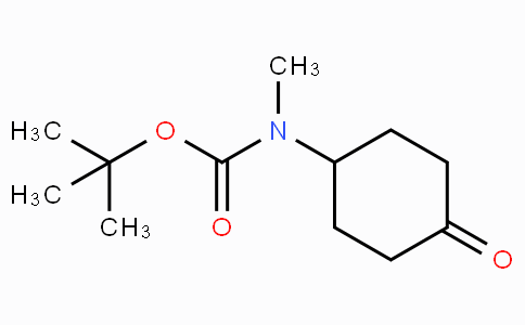 CAS No. 400899-84-5, tert-Butyl methyl(4-oxocyclohexyl)carbamate