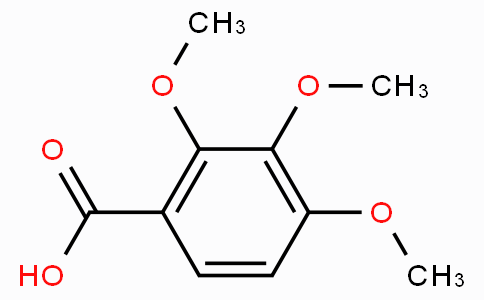 CAS No. 573-11-5, 2,3,4-Trimethoxybenzoic acid