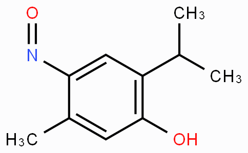 CAS No. 2364-54-7, 2-Isopropyl-5-methyl-4-nitrosophenol