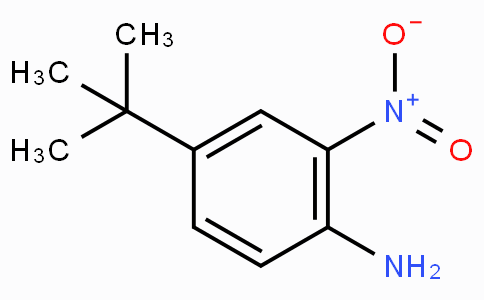 CAS No. 6310-19-6, 4-(tert-Butyl)-2-nitroaniline