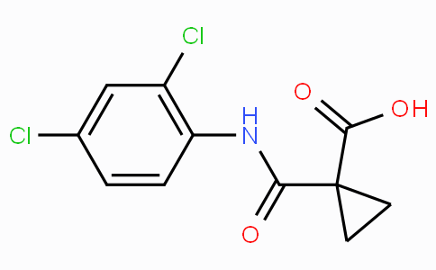 CAS No. 113136-77-9, 1-((2,4-Dichlorophenyl)carbamoyl)cyclopropanecarboxylic acid