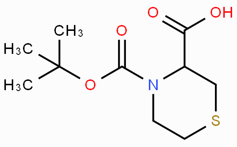 128453-98-5 | 4-(tert-Butoxycarbonyl)thiomorpholine-3-carboxylic acid