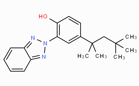 CAS No. 3147-75-9, 2-(2H-Benzo[d][1,2,3]triazol-2-yl)-4-(2,4,4-trimethylpentan-2-yl)phenol