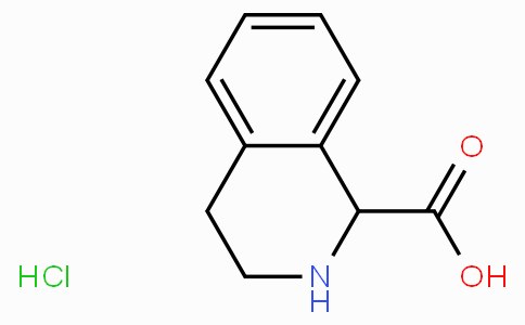 CAS No. 92932-74-6, 1,2,3,4-Tetrahydroisoquinoline-1-carboxylic acid hydrochloride
