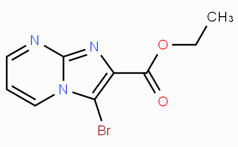 CAS No. 134044-63-6, Ethyl 3-bromoimidazo[1,2-a]pyrimidine-2-carboxylate