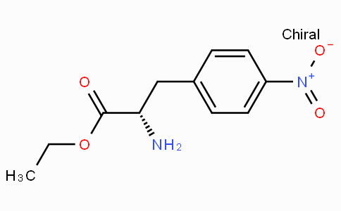 CAS No. 34276-53-4, (S)-Ethyl 2-amino-3-(4-nitrophenyl)propanoate