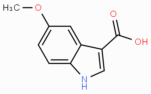 CAS No. 10242-01-0, 5-Methoxy-1H-indole-3-carboxylic acid