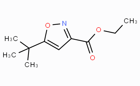 CAS No. 91252-54-9, Ethyl 5-(tert-butyl)isoxazole-3-carboxylate