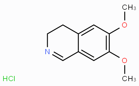 CAS No. 20232-39-7, 6,7-Dimethoxy-3,4-dihydroisoquinoline hydrochloride