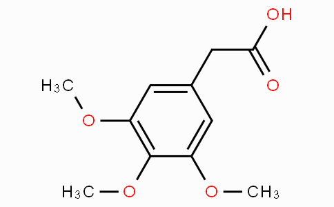 CAS No. 951-82-6, 2-(3,4,5-Trimethoxyphenyl)acetic acid