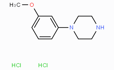 CAS No. 6968-76-9, 1-(3-Methoxyphenyl)piperazine dihydrochloride