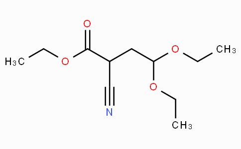 CAS No. 52133-67-2, Ethyl 2-cyano-4,4-diethoxybutyrate