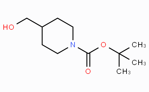 CAS No. 123855-51-6, tert-Butyl 4-(hydroxymethyl)piperidine-1-carboxylate