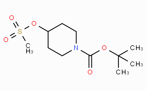 CAS No. 141699-59-4, tert-Butyl 4-((methylsulfonyl)oxy)piperidine-1-carboxylate