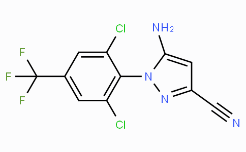 CAS No. 120068-79-3, 5-Amino-1-(2,6-dichloro-4-(trifluoromethyl)phenyl)-1H-pyrazole-3-carbonitrile