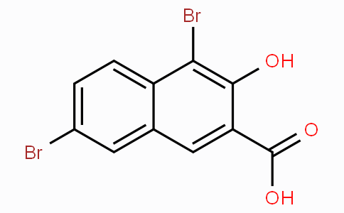 CAS No. 1779-10-8, 4,7-Dibromo-3-hydroxy-2-naphthoic acid