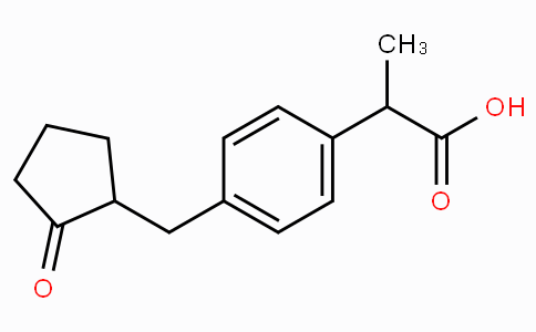 CAS No. 68767-14-6, 2-(4-((2-Oxocyclopentyl)methyl)phenyl)propanoic acid