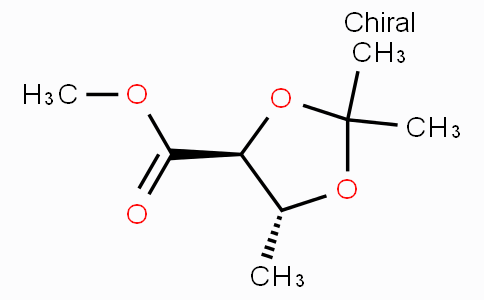 CAS No. 38410-80-9, (4S,5R)-Methyl 2,2,5-trimethyl-1,3-dioxolane-4-carboxylate