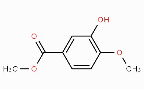 CAS No. 6702-50-7, Methyl 3-hydroxy-4-methoxybenzoate