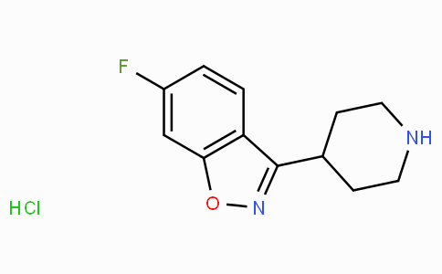 CAS No. 84163-13-3, 6-Fluoro-3-(piperidin-4-yl)benzo[d]isoxazole hydrochloride