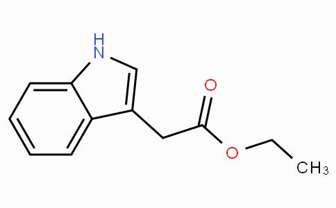 CAS No. 778-82-5, Ethyl 2-(1H-indol-3-yl)acetate
