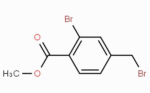 CAS No. 128577-48-0, Methyl 2-bromo-4-(bromomethyl)benzoate
