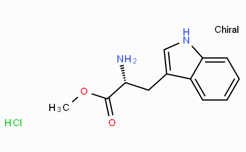 CAS No. 14907-27-8, (R)-Methyl 2-amino-3-(1H-indol-3-yl)propanoate hydrochloride