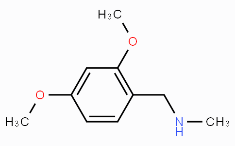 CAS No. 102503-23-1, 1-(2,4-Dimethoxyphenyl)-N-methylmethanamine
