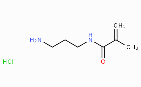 CAS No. 72607-53-5, N-(3-Aminopropyl)methacrylamide hydrochloride