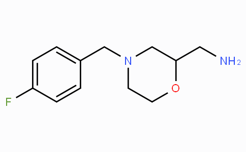 CAS No. 112914-13-3, (4-(4-Fluorobenzyl)morpholin-2-yl)methanamine