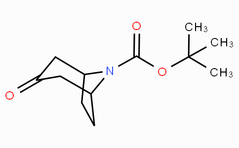 CAS No. 185099-67-6, tert-Butyl 3-oxo-8-azabicyclo[3.2.1]octane-8-carboxylate