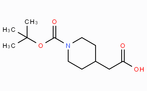 CAS No. 157688-46-5, 2-(1-(tert-Butoxycarbonyl)piperidin-4-yl)acetic acid