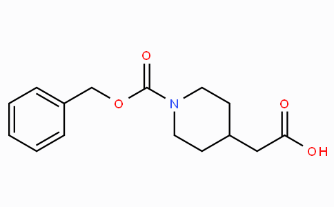CAS No. 63845-28-3, N-Cbz-4-piperidineacetic acid