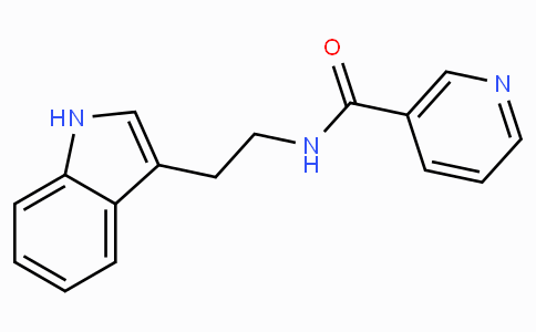 CAS No. 29876-14-0, N-(2-(1H-Indol-3-yl)ethyl)nicotinamide