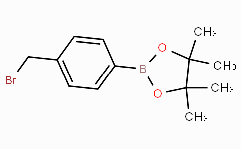 CAS No. 138500-85-3, 2-(4-(Bromomethyl)phenyl)-4,4,5,5-tetramethyl-1,3,2-dioxaborolane