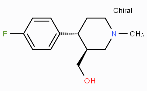 CAS No. 105812-81-5, (3S,4R)-4-(4-Fluorophenyl)-3-hydroxymethyl-1-methylpiperidine